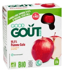 Good Goût Baby 99,9% Apfel Gala Ab 4 Monate Bio 4 x 85 g Becher