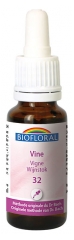Biofloral Bach Flower Remedies 32 Vine Organic 20 ml