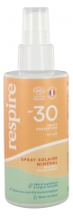 Respire Spray Solaire Minéral SPF30 Bio 120 ml