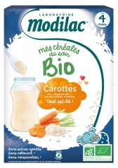 Modilac My Organic Evening Cereals From 4 Months Carrots 250 g