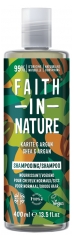 Faith In Nature Shampoing au Karité et Argan pour Cheveux Normaux à Secs 400 ml