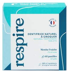 Respire Fresh Mint Toothpaste 60 Lozenges