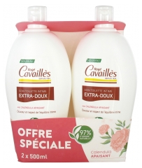 Rogé Cavaillès Extra-Mildes Intim-Toilettenpflegeset von 2 x 500 ml