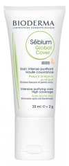 Bioderma Sébium Global Cover Intensive Purifying Care High Coverage 30ml + 2g