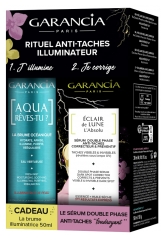 Garancia Éclair de Lune l'Absolu Double-Sérum Anti-Taches Correcteur et Préventif 30 ml + Aqua Rêves-Tu La Brume 50 ml Offerte