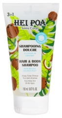 Hei Poa Shampoing Douche 3en1 à la Pulpe de Coco 150 ml