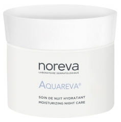 Noreva Aquareva Nachtpflege Intensive Feuchtigkeitszufuhr 24 Stunden 50 ml
