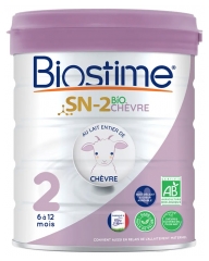 Biostime SN-2 Bio Chèvre 2ème Âge de 6 à 12 Mois 800 g