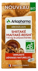 Arkopharma Arkocaps Shiitake Maitake-Reishi Organic 40 Capsules