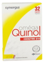 Synergia Omega Quinol 32 Vegetable Capsules