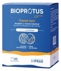 Laboratoires IPRAD Bioprotus LIX 7000 Transit Lent 20 Sachets