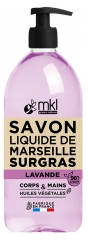 MKL Green Nature Flüssigseife Marseille Arganöl Lavendel 1 L
