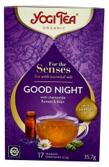 Yogi Tea Para los Sentidos Dulces Sueños Orgánicos 17 Bolsitas