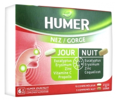 Humer Nose/Throat 10 Day Tablets + 5 Night Tablets
