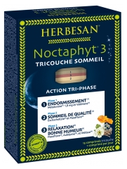 Herbesan Noctaphyt 3 Tricouche Sommeil 15 Comprimés
