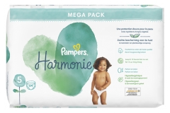 Pampers Harmonie 64 Couches Taille 5 (11-16 kg)