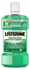 Listerine Bain de Bouche Protection Dents et Gencives Menthe Fraîche 500 ml