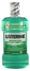 Listerine Bain de Bouche Protection Dents et Gencives Menthe Fraîche 500 ml