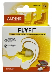 Alpine Hearing Protection Flyfit Ear plugs + 1 Free Minibox