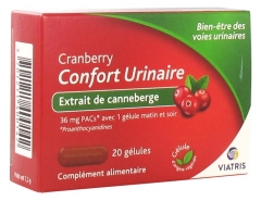 Viatris Cranberry Confort Urinaire 20 Gélules