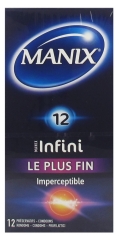 Manix Infini Imperceptible 12 Préservatifs