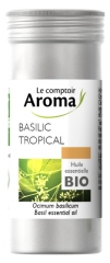Le Comptoir Aroma Huile Essentielle Basilic Tropical (Ocimum basilicum) Bio 10 ml