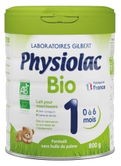 Physiolac Organic 1 0 do 6 Miesięcy 800 g