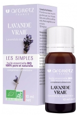 Argiletz True Lavender Essential Oil (Lavandula Angustifolia) Organic 10ml