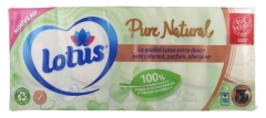 Lotus Pure Natural 10 Étuis de 9 Mouchoirs