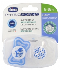 Chicco Physio Forma Light 2 Silicone Soothers 6-16 Months