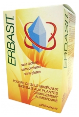 Biosana Erbasit Basisches Mineral-Salzpulver mit Laktosefreien Pflanzen 240 g