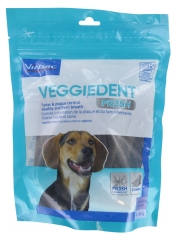 Virbac VeggieDent Fresh Cani 10-30 kg 15 Strisce Vegetali