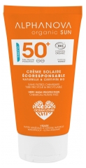 Alphanova Sun Crème Solaire Visage Écoresponsable SPF50+ Bio 50 g