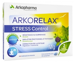 Arkopharma Arkorelax Estrés Control 30 Comprimidos