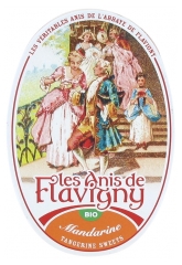 Bomboanele de anason Les Anis de Flavigny Mandarine Bio 50 g