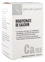 Phytalessence Calcium Vitamine D3 60 Gélules