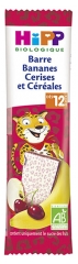 HiPP Banane-Kirsche und Müsliriegel von 12 Months Bio 25 g