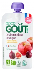 Good Goût Jabłko Figa z 4 Miesięcy Ekologiczne 120 g
