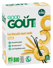 Good Goût Biscuits Tout Ronds Vanille Dès 10 Mois Bio 20 Biscuits