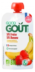 Good Goût Organic Strawberry Banana From 4 Months 120 g
