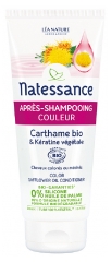Natessance Après-Shampoing Couleur Carthame Bio &amp; Kératine Végétale 200 ml