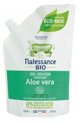 Natessance Gel Douche Vivifiant Aloe Vera Bio Recharge 650 ml