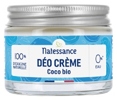 Natessance Déo Crème Coco Bio 50 g