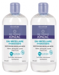 Eau de Jonzac Rehydrate Feuchtigkeitsspendenes Mizellares Wasser Bio Packung von 2 x 500 ml