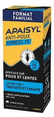 Apaisyl Anti-poux Xpress 15' Lotion 2in1 200 ml