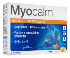 3C Pharma Myocalm Muskelbalance 20 Ampullen