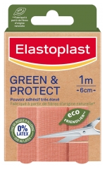 Elastoplast Curativo Green &amp; Protect 1 m x 6 cm