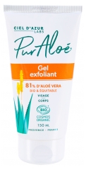 Pur Aloé Gesichtspeeling Gel mit Aloe Vera 81% Bio 150 ml