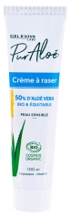 Pur Alo&eacute; Skū&scaron;anās Krēms ar 50% Organisko Aloe Vera 100 ml