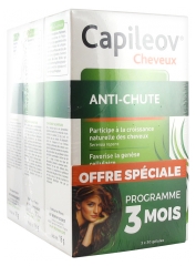 Capileov Cheveux Anti-Chute Lot de 3 x 30 Gélules